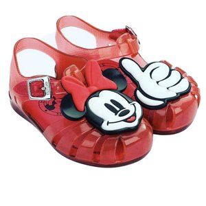 Melissa Shoes. Melissa Mini Melissa Aranha + Mickey. Red Flat Sandals. A 32499